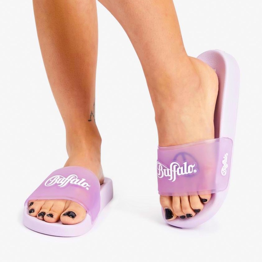 🧨2 LEFT🧨 Buffalo Lilac Resi Slides 6.5 (37) 8.5 (39)